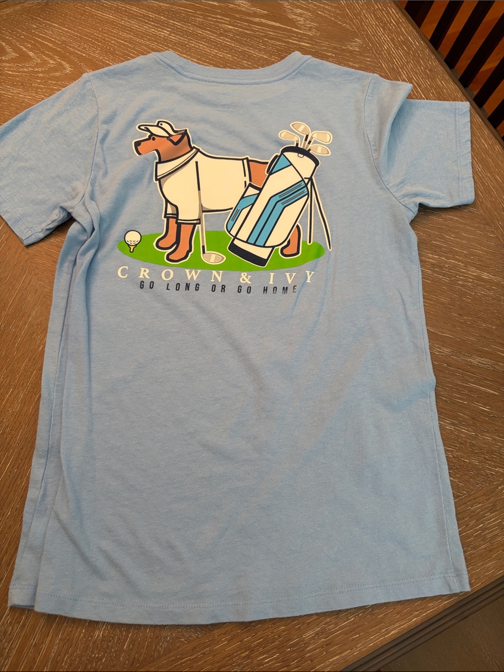 crown & ivy Kids Short-Sleeve Tees in Green, Light Blue, Royal Blue & Pink - Picture 11 of 13